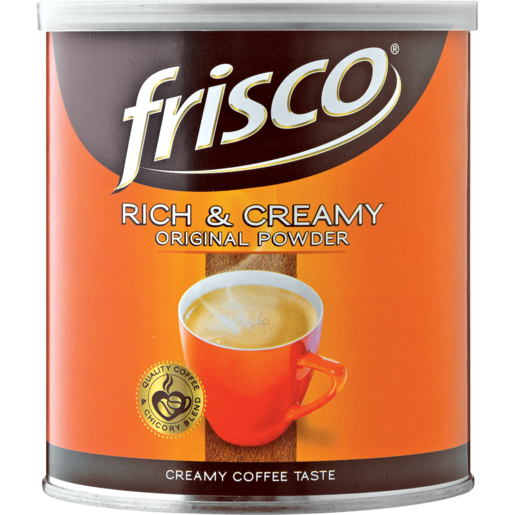 Frisco Rich & Creamy Instant Coffee 250g The South African Spaza Shop