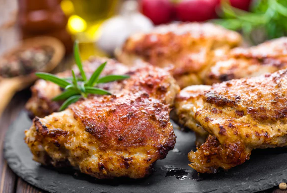 Delicious South African Flavours: Spaza Chicken Thighs in Garlic Butter