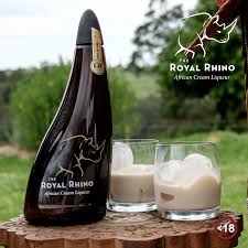 South African Royal Rhino African Cream Liqueur 