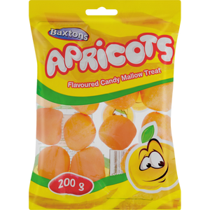 Baxtons Original Candy Mallow Apricots 200g