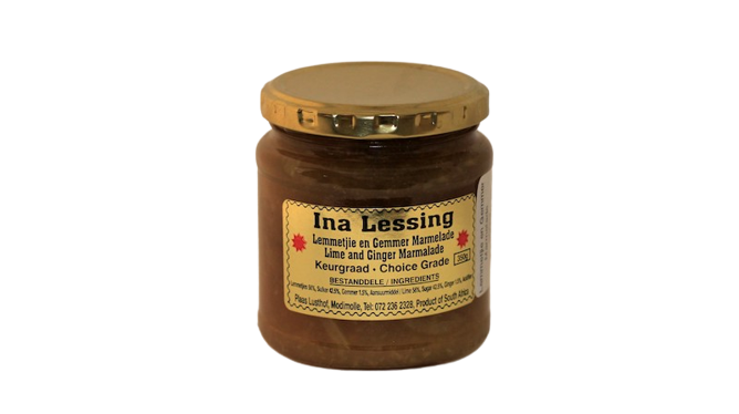 Ina Lessing Lime & Ginger Marmalade 350g