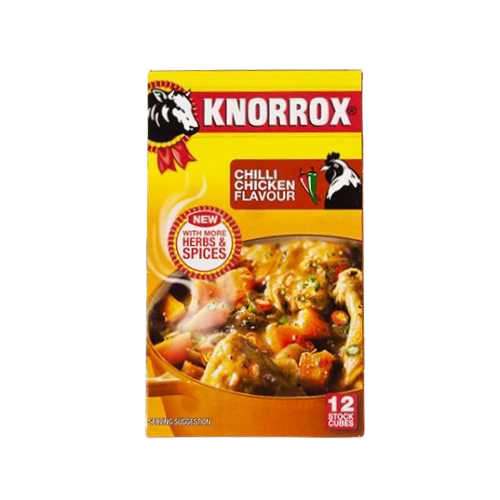 Knorrox 12 Chilli Chicken Stock Cubes 120g