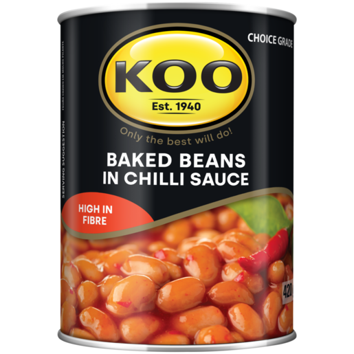 Koo Baked Beans In Chilli Sauce 420g