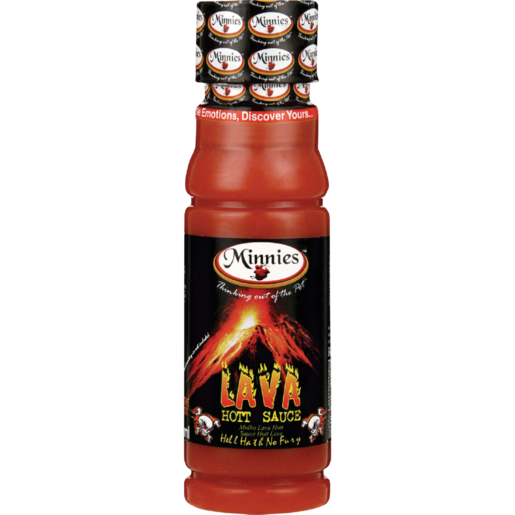 Minnies Lava Hot Hott Sauce 250ml