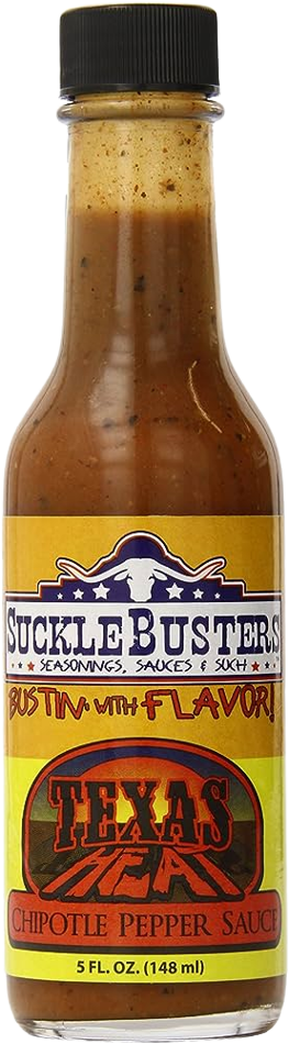 Sucklebusters Texas Heat Chipotle Pepper Sauce 148ml