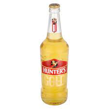 Hunters Gold Cider Singular 330ml Glass