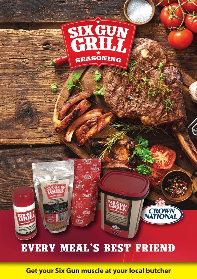 Six Gun Grill Seasoning Barbeque 1kg The South African Spaza Shop