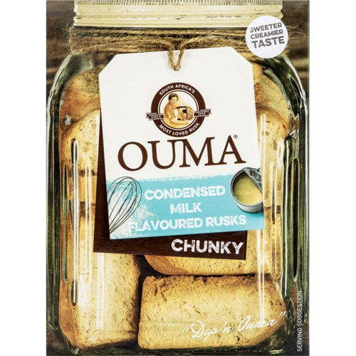 Ouma Rusks Condensed Milk 500g - The South African Spaza Shop