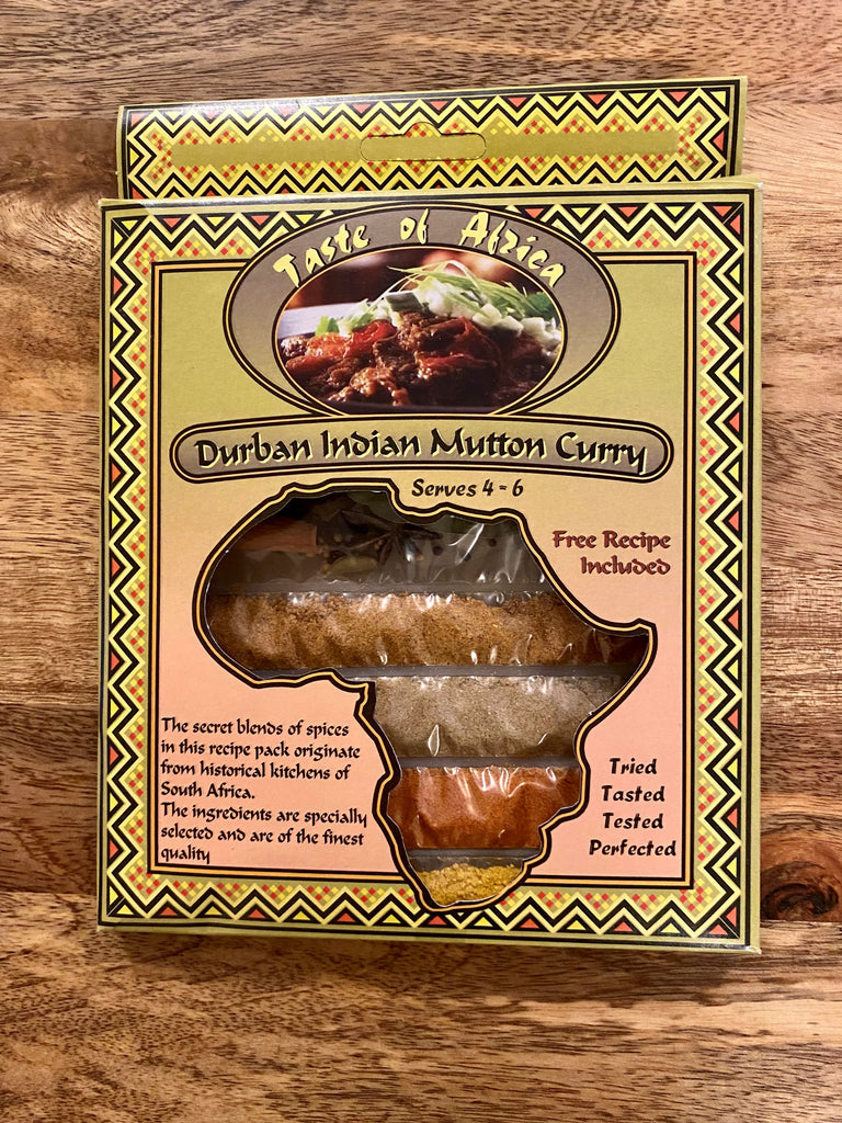 Taste of Africa Durban Indian Mutton Curry - The South African Spaza Shop