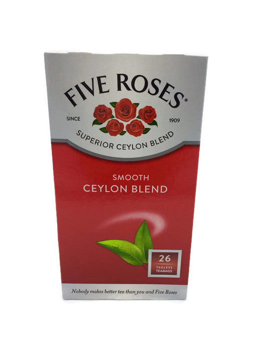 Five Roses Tea 26 Tagless TeaBags - The South African Spaza Shop