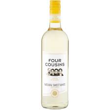 Four Cousins Natural Sweet White Wine 700ml - The South African Spaza Shop