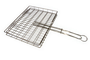 LKs Braai Grid Galjoen 450 x 345 mm Adjustable Chicken / Fish - The South African Spaza Shop