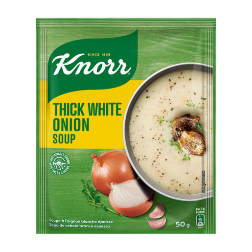 Knorr Soup Thick White Onion 50g