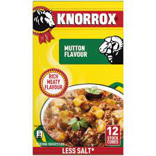 Knorrox 12 Mutton Stock Cubes 120g