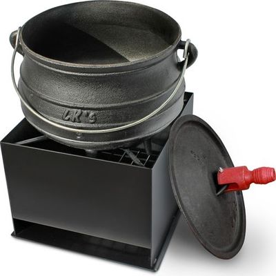 LKs Potjie Cooker Stand & Braai - The South African Spaza Shop