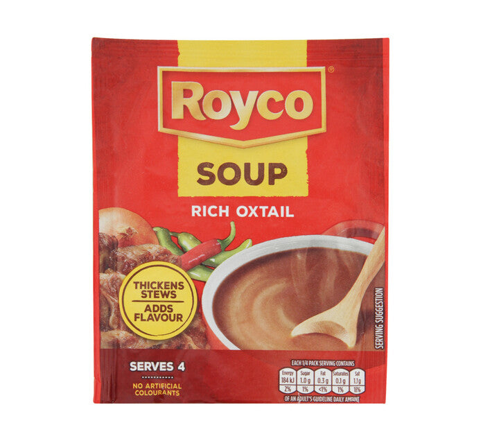 Royco Regular Soup Rich Oxtail Soup 50g - The South African Spaza Shop