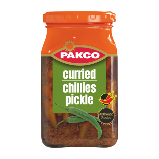 Pakco Curried Chillies Pickle 325g