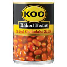Koo Baked Beans in Chakalaka Sauce 410g