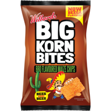 Load image into Gallery viewer, Willards BIG KORN Bites Barbeque 120g - The South African Spaza Shop
