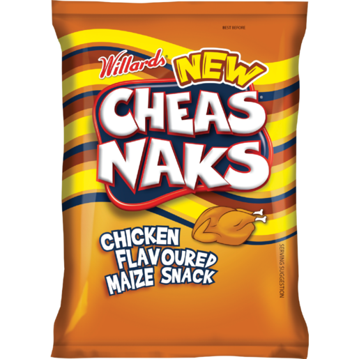 Willards Cheas Naks Chicken 135g - The South African Spaza Shop