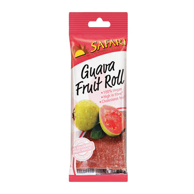 Safari Guava Fruit Roll 80g - The South African Spaza Shop