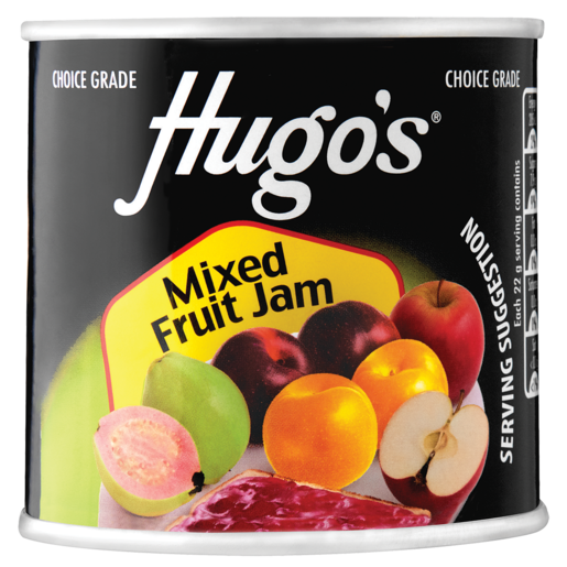 Hugos Mixed Fruit Jam Smooth 450g - The South African Spaza Shop