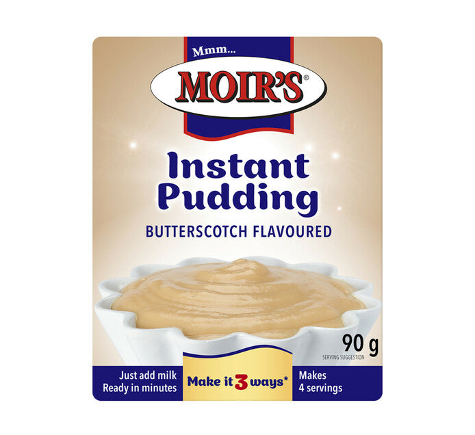 Moirs Instant Pudding Butterscotch 90g - The South African Spaza Shop