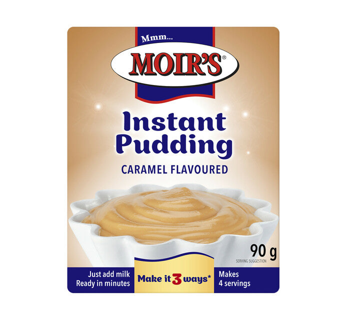 Moirs Instant Pudding Caramel 90g - The South African Spaza Shop
