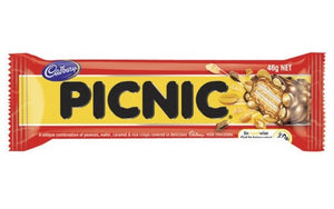 Cadbury "Lunch Bar" Picnic 46g (Aus) - The South African Spaza Shop
