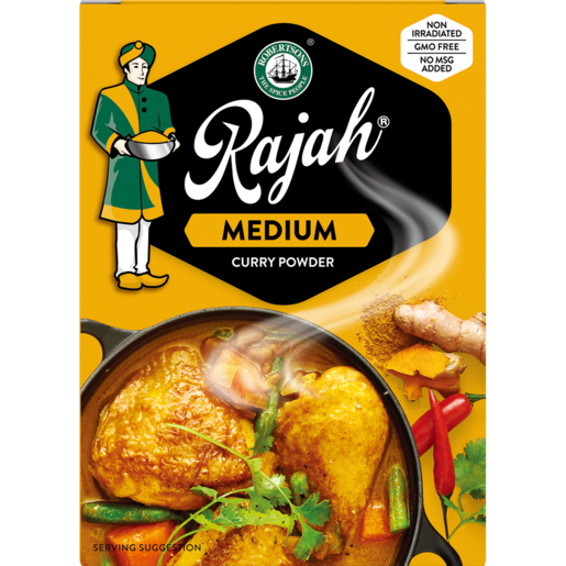 Rajah Medium Curry Powder 100g - The South African Spaza Shop