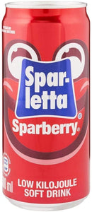 Sparletta Sparberry Can 300ml - The South African Spaza Shop