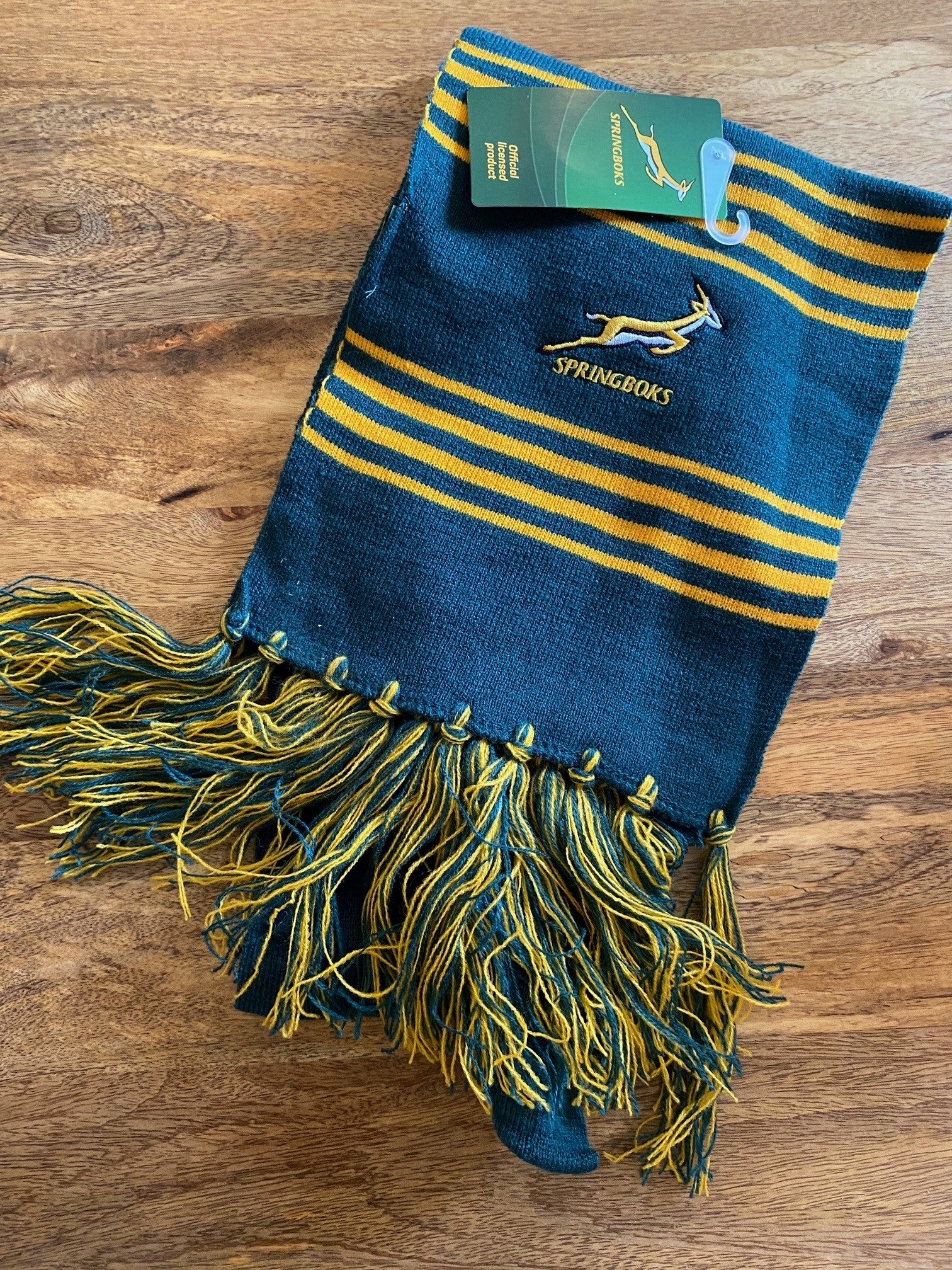 Springboks Scarf SA Rugby Springboks Scarf – The South African Spaza Shop