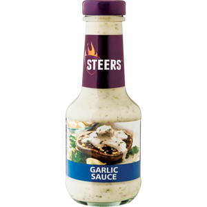 Steers Sauce Garlic Sauce 375ml - The South African Spaza Shop