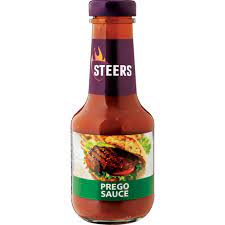 Steers Sauce Prego Sauce 375ml - The South African Spaza Shop